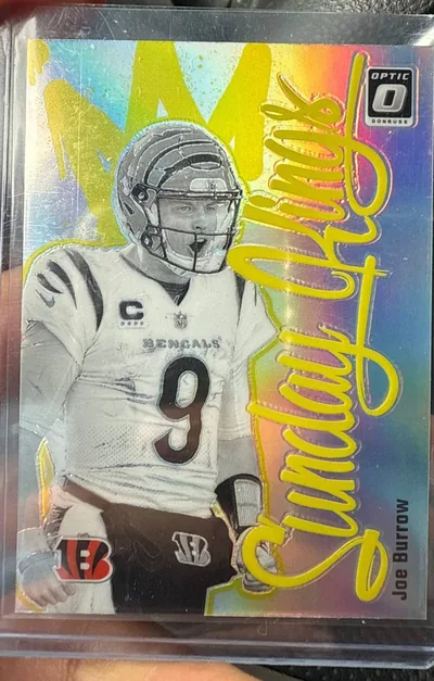 Joe Burrow Sunday Kings card